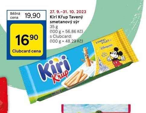 Kiri Krup Tavený smetanový sýr 35 g