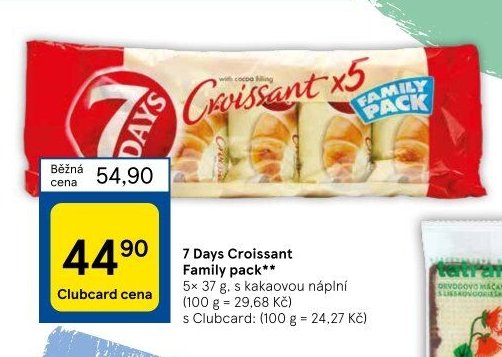 7 Days Croissant Family pack 5x 37 g