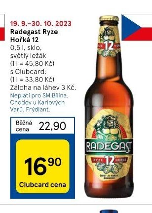 Radegast Ryze Hořká 12