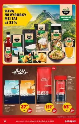 akční leták Penny Market 27.9.2023-4.10.2023