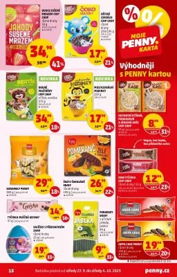 akční leták Penny Market 27.9.2023-4.10.2023