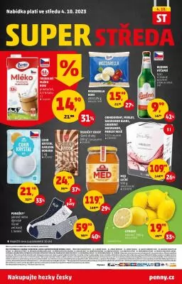 akční leták Penny Market 27.9.2023-4.10.2023