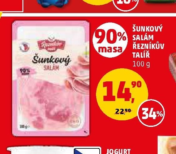 Šunkový salám řezníkův talíř