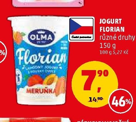 Jogurt Florian různé druhy