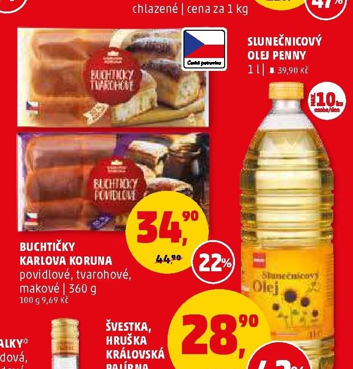 Slunečnicový olej Penny