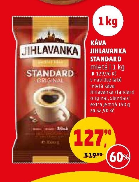 Káva Jihlavanka Standard
