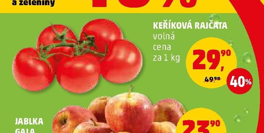 Keříková rajčata volná