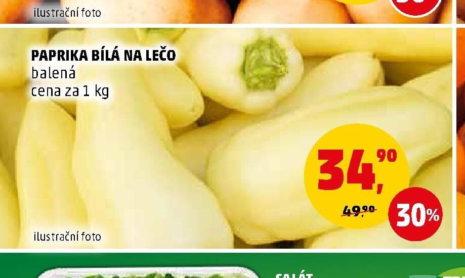 PAPRIKA BÍLÁ NA LEČO balená