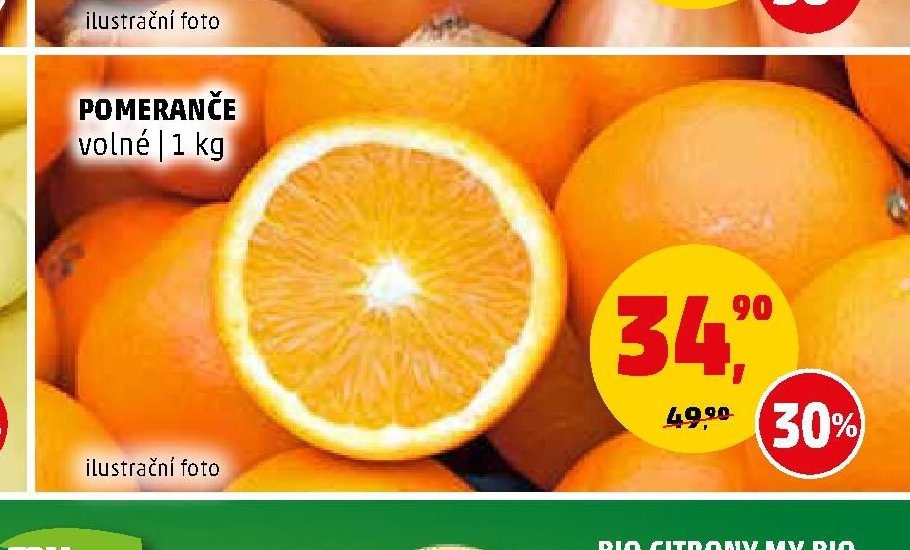 POMERANČE volné