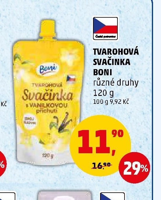 TVAROHOVÁ SVAČINKA BONI