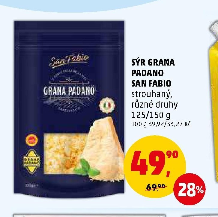Sýr Grana Padano San Fabio