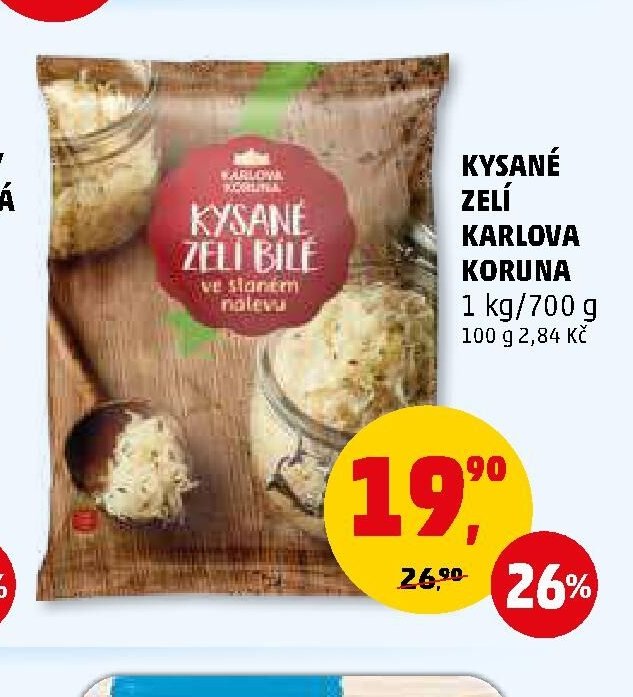 Kysané zelí Karlova Koruna
