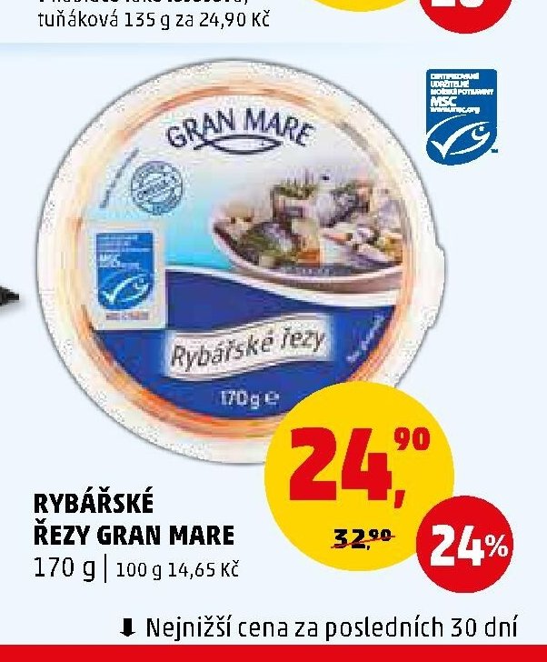 Rybářské řezy Gran Mare
