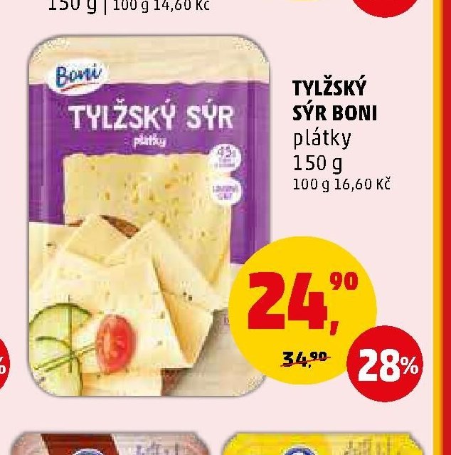 TYLŽSKÝ SÝR BONI 150 g
