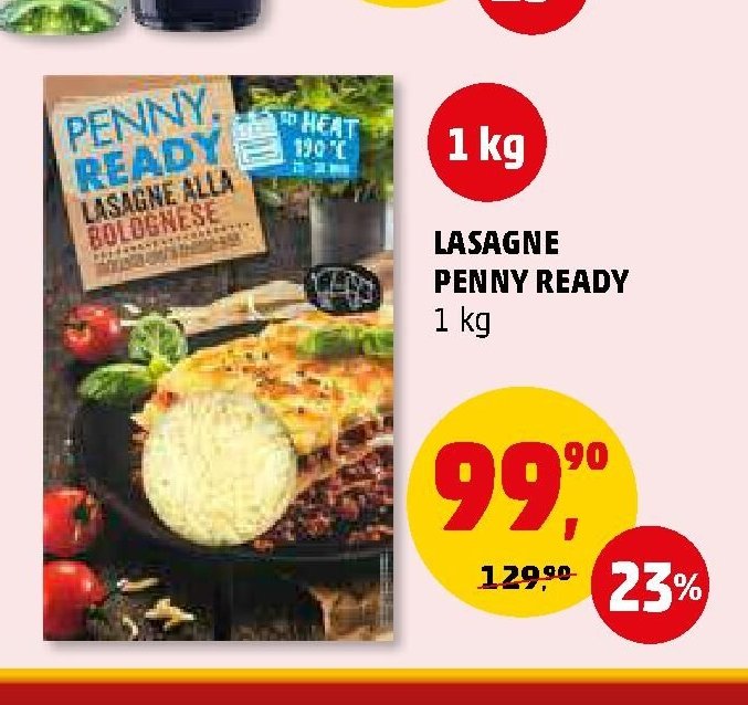 LASAGNE PENNY READY
