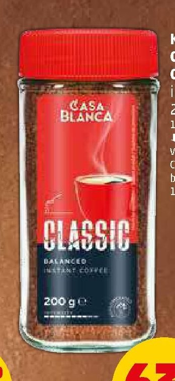 Káva Casa Blanca Classic instantní 200 g