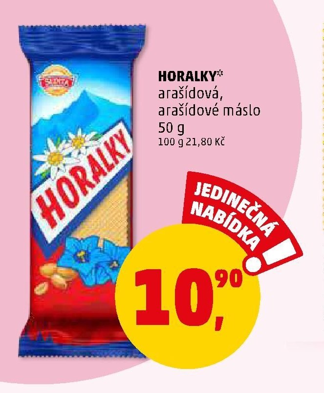 HORALKY arašídová, arašídové máslo 50 g