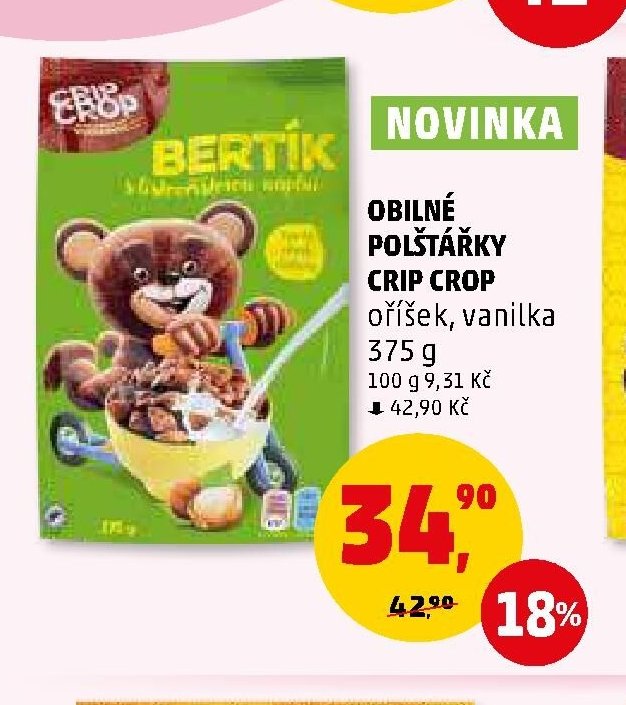 Obilné polštářky CRIP CROP