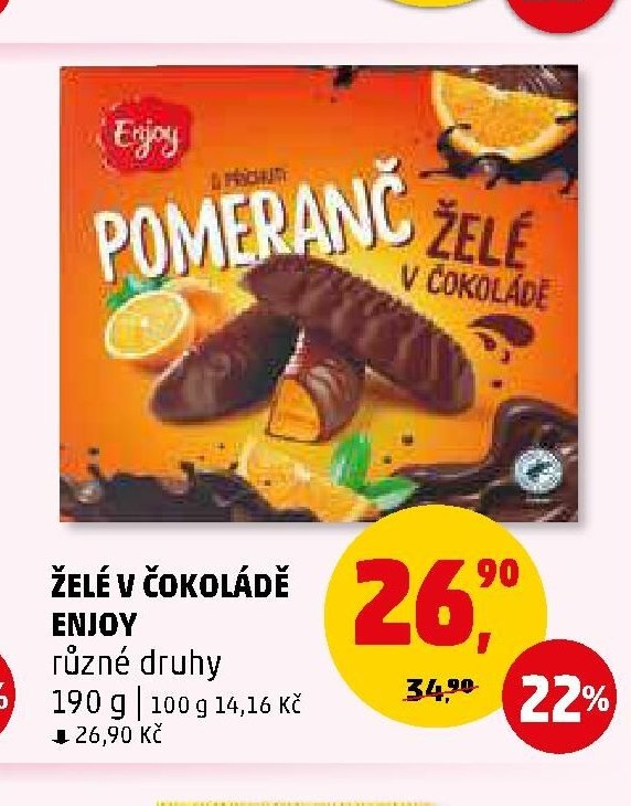 Želé v čokoládě ENJOY
