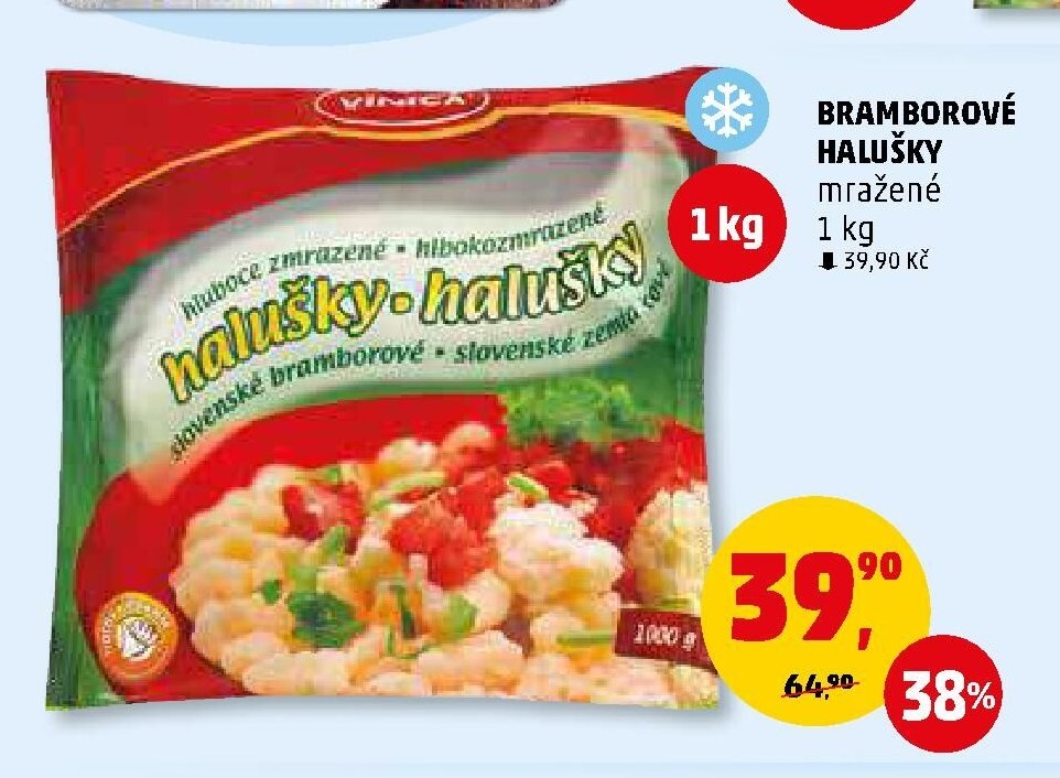 Bramborové halušky
