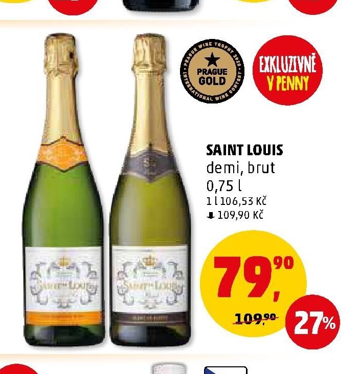 SAINT LOUIS demi, brut
