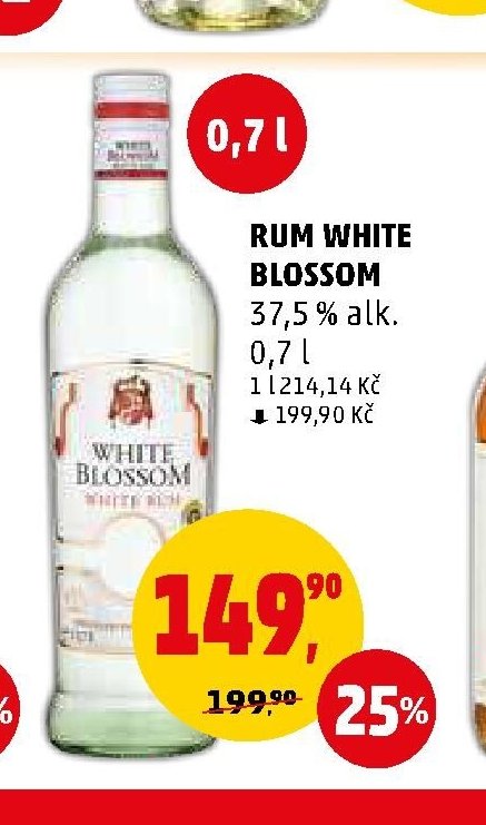 RUM WHITE BLOSSOM