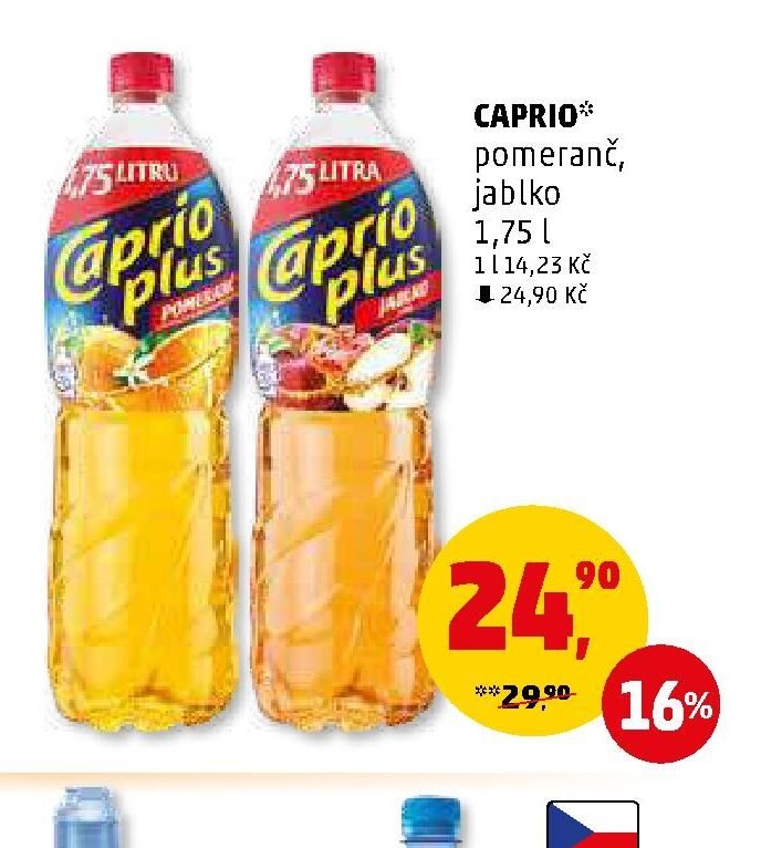 Caprio pomeranč, jablko