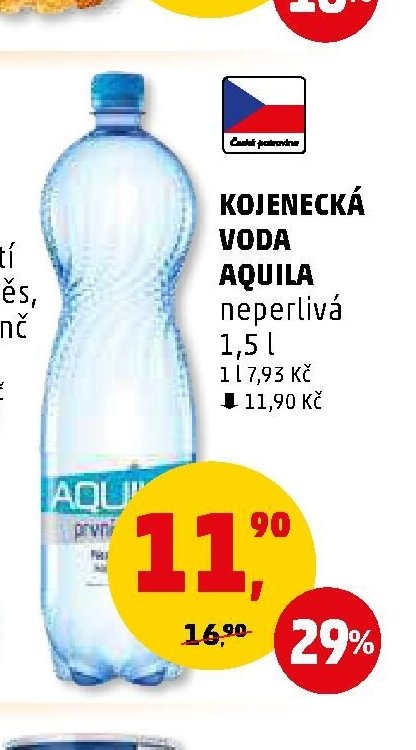 Kojenecká voda Aquila neperlivá