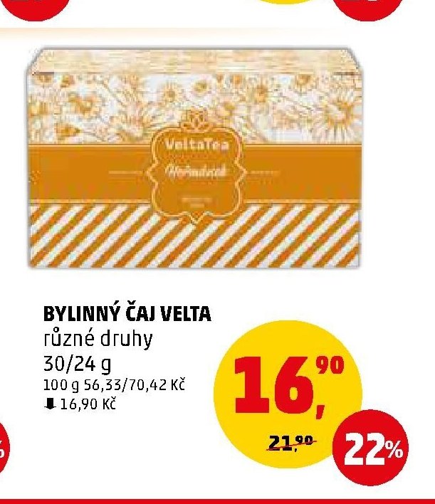 Bylinný čaj Velta