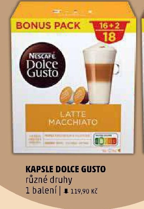 KAPSLE DOLCE GUSTO