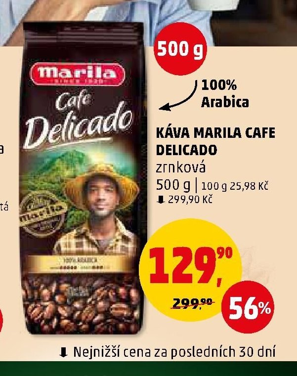 KÁVA MARILA CAFE DELICADO