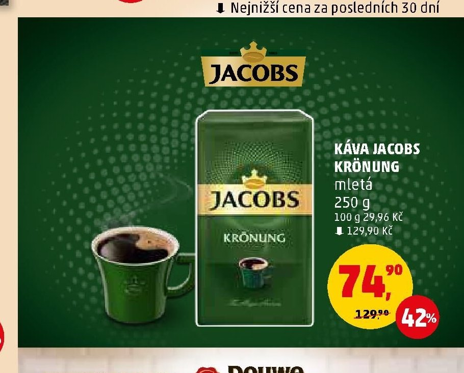 KÁVA JACOBS KRÖNUNG