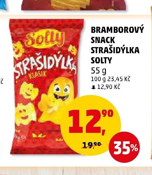 BRAMBOROVÝ SNACK STRAŠIDÝLKA SOLTY