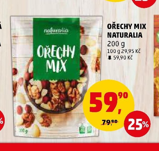 OŘECHY MIX NATURALIA