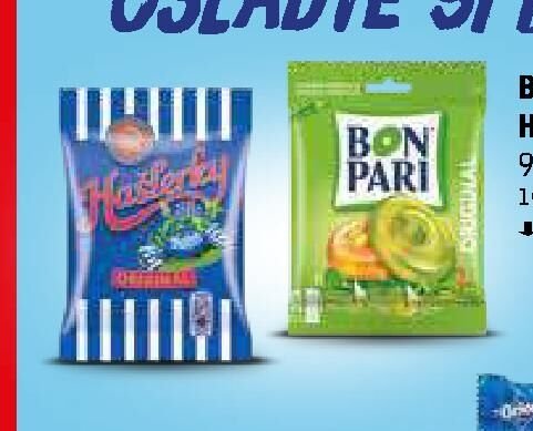 BON PARI ORIGINAL, HAŠLERKY ORIGINAL