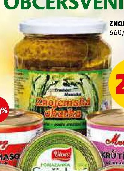 ZNOJEMSKÁ OKURKA