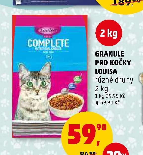 Granule pro kočky Louisa