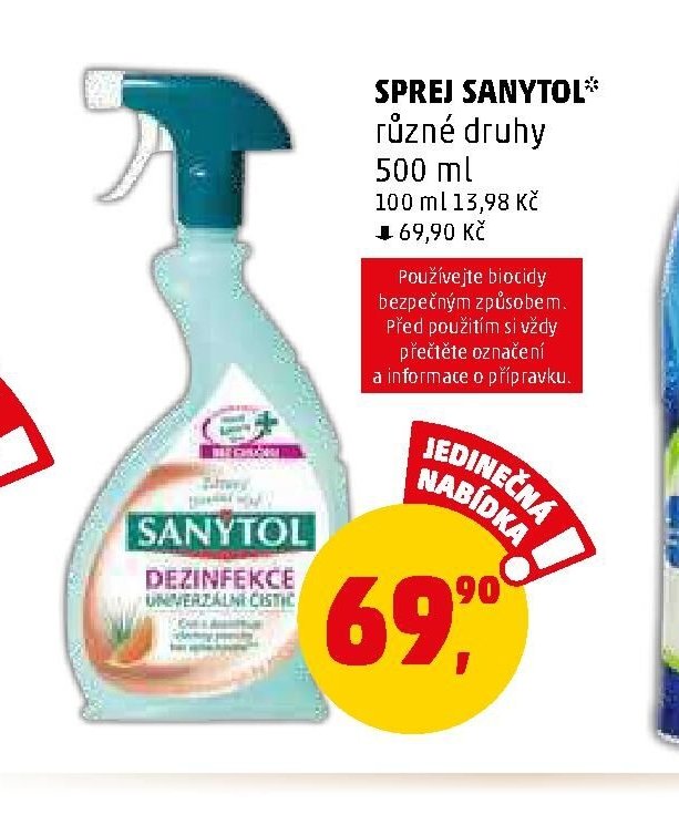 SPREJ SANYTOL