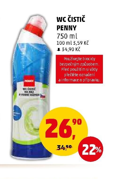 WC ČISTIČ PENNY