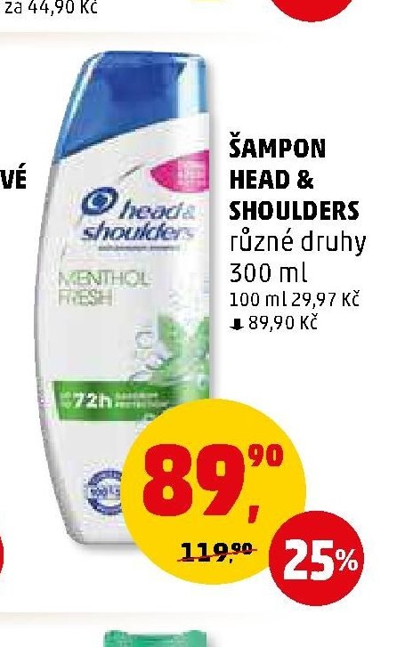 ŠAMPON HEAD & SHOULDERS