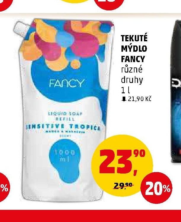 TEKUTÉ MÝDLO FANCY