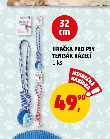 Hračka pro psy tenisák házecí
