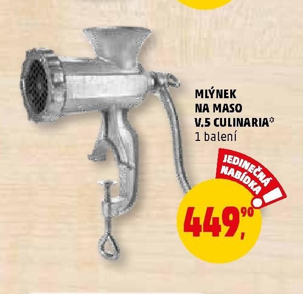 Mlýnek na maso V.5 Culinaria