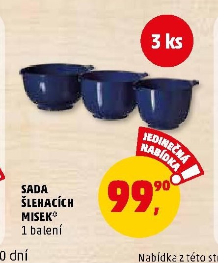 Sada šlehacích misek