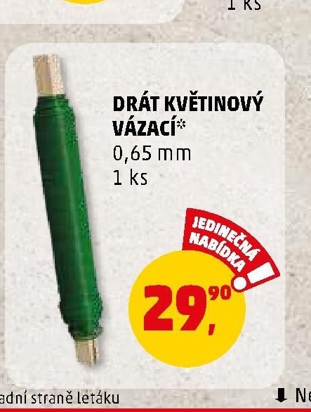 DRÁT KVĚTINOVÝ VÁZACÍ