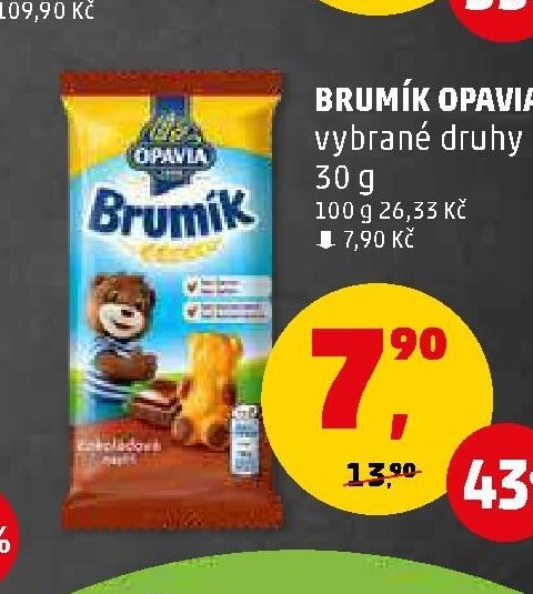 BRUMÍK OPAVIA vybrané druhy
