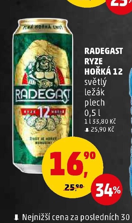 RADEGAST RYZE HOŘKÁ 12