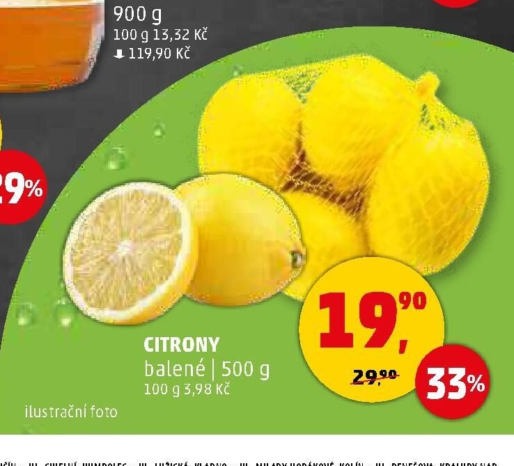 Citrony balené 500 g