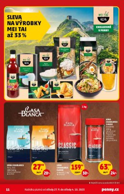 akční leták Penny Market 27.9.2023-4.10.2023