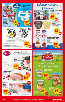 akční leták Penny Market 27.9.2023-4.10.2023